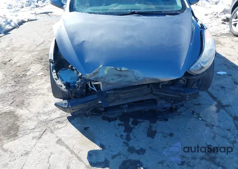 2013 Hyundai Elantra Gls из США, поврежденный, VIN 5NPDH4AE1DH386948